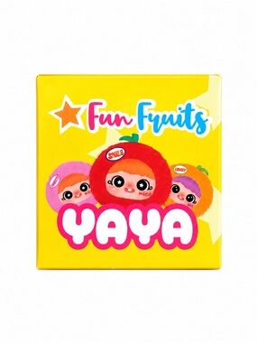 YAYA Fun Fruits Plush Pendant Blind Box Happy Ghost Sealed Collectible